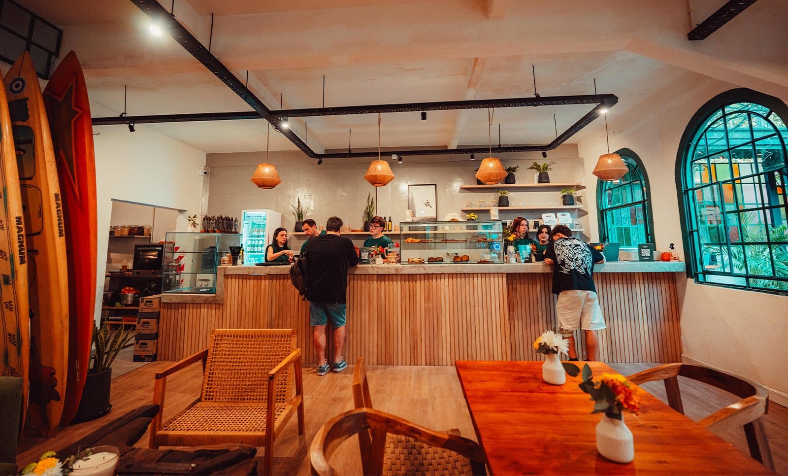 El local de Todo Viento: shop + café en San Isidro