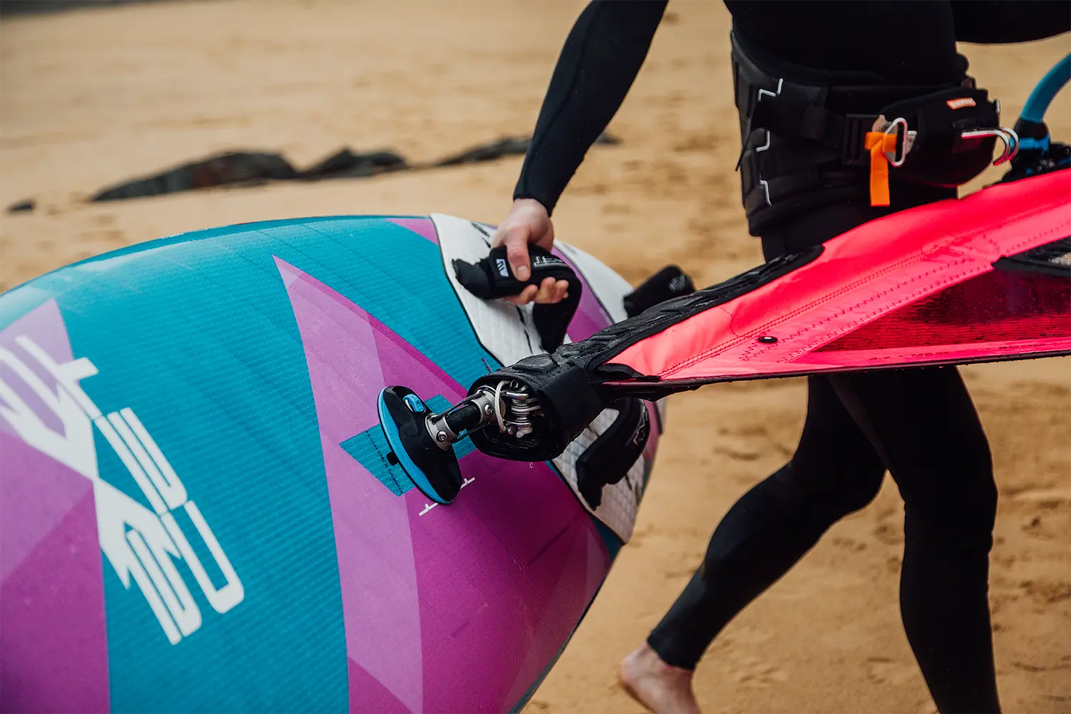 Pie de mástil windsurf